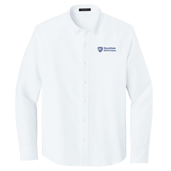 EMB - Long Sleeve Modern Oxford Shirt Thumbnail